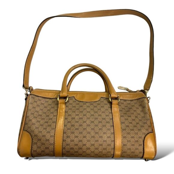 Gucci Vintage Monogram Tote/Crossbody - Picture 9 of 15